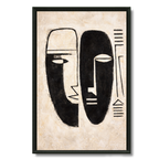 Tableau Sénégal – Masques Noirs