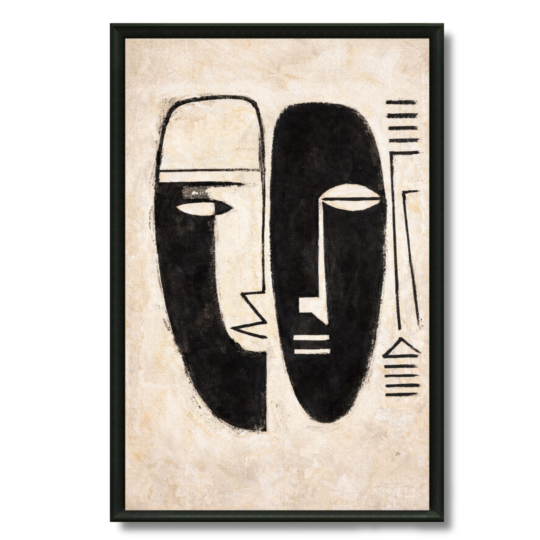 Tableau Sénégal – Masques Noirs