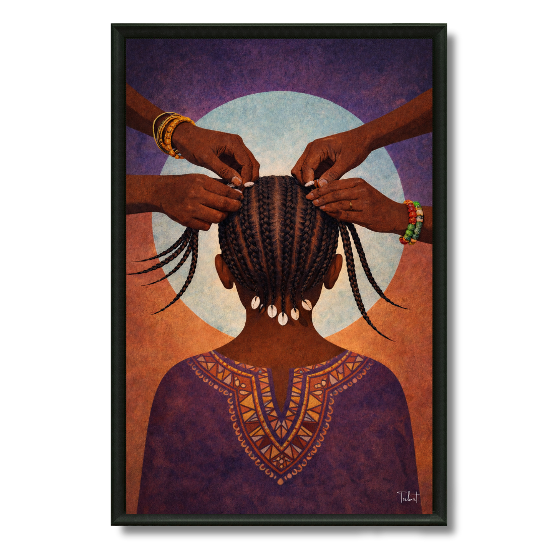 Tableau Sénégal – Tresses POP