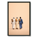 Tableau Sénégal – La route de la mosquée.