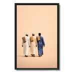 Tableau Sénégal – La route de la mosquée.