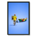 Tableau Sénégal – Le pêcheur.