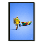 Tableau Sénégal – Le pêcheur.