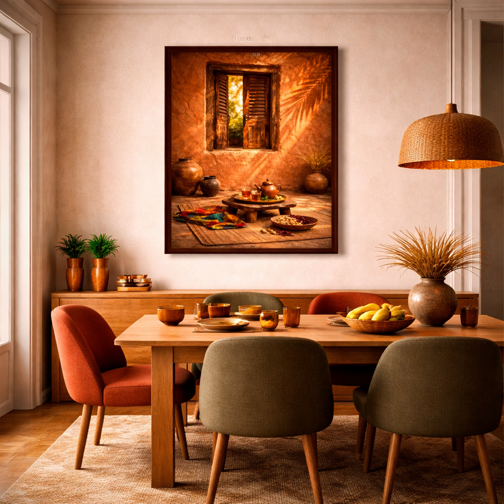 Tableau Sénégal – Instant Thé